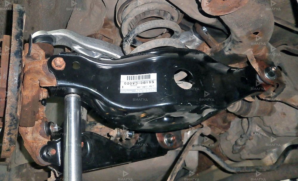 Замена стоек заднего стабилизатора Toyota Avensis T25