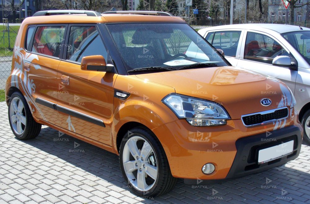 Замена сайлентблоков задней балки KIA Soul в Санкт-Петербурге